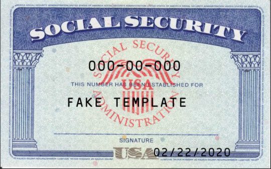 social-security-card-template