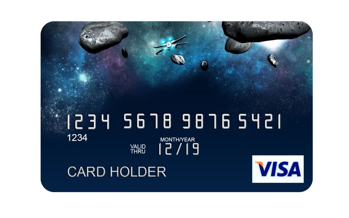 Credit Card Template PSD Fake Visa Credit Card Template