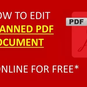Edit Scanned PDF Online Edit Scanned PDF Online