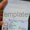 Netherlands Passport Template
