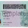 New Hampshire Driver License Template PSD